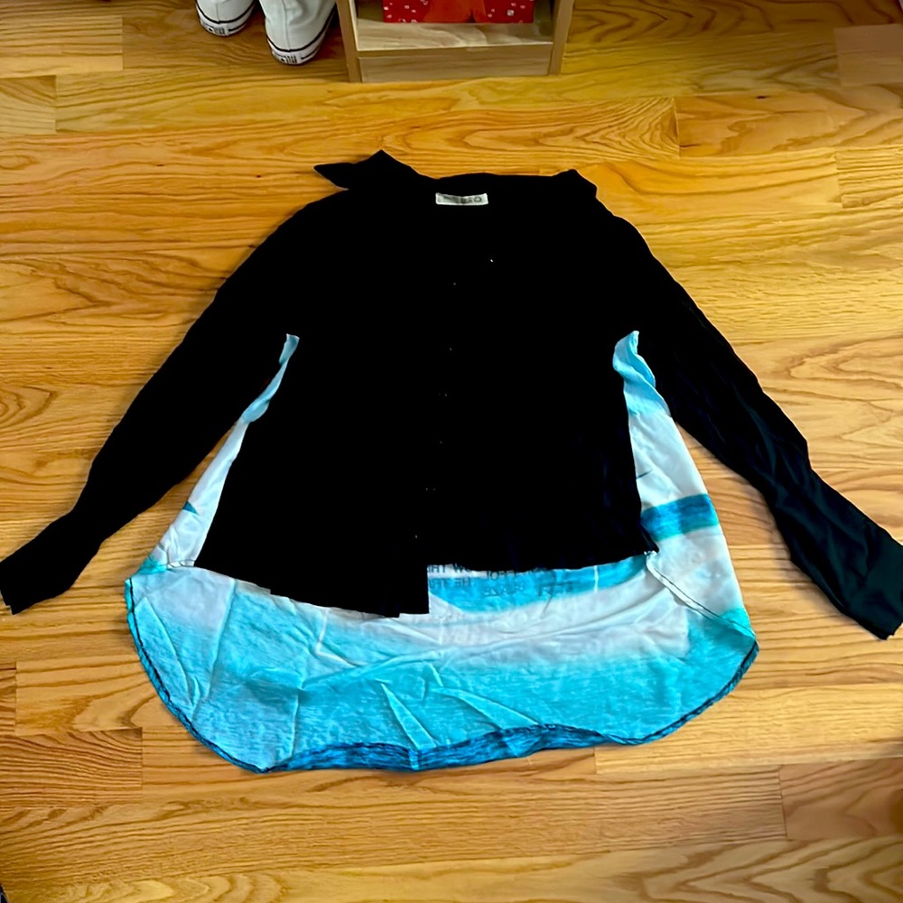 Large beach blouse.